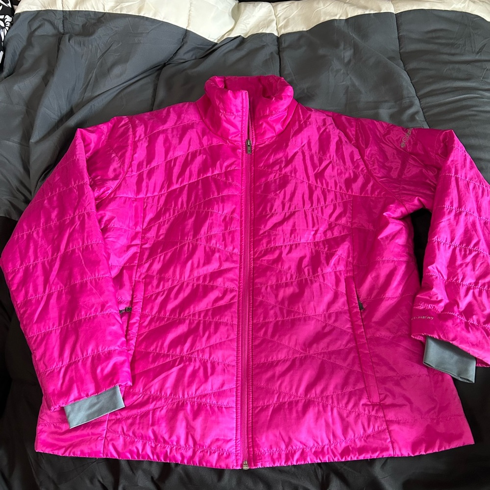 pink columbia omni heat jacket size 2x in womens